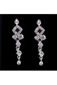 Elegant Design Alloy With Rhinestone Wedding/Special Occaision / Party Jewelry Set.