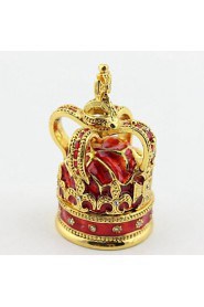 Crown Jewelry Box Trinket Box