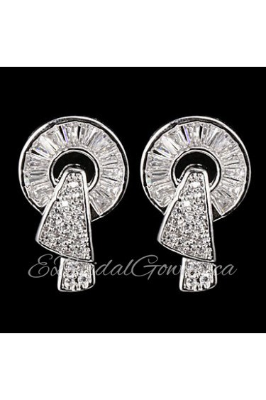 Drop Earrings Women's Cubic Zirconia/Alloy Earring