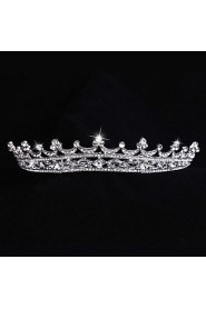 Bride's Flower Shape Crystal Rhinestone Forehead Wedding Crown 1 PC