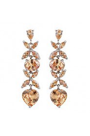 Drop Earrings Couples'/Kid's/Women's Cubic Zirconia Earring Cubic Zirconia