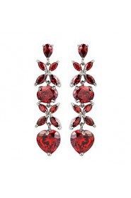 Drop Earrings Couples'/Kid's/Women's Cubic Zirconia Earring Cubic Zirconia