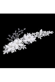 Fashion Women Tulle/Polyester Handwork Weave Headbands With Crystal/Rhinestone Wedding/Party Headpiece