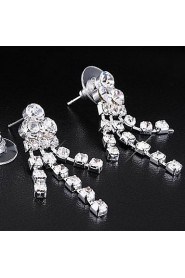 Jewelry Set Women's Birthday / Gift / Party / Special Occasion Jewelry Sets Alloy Rhinestone Necklaces / Earrings As the Picture