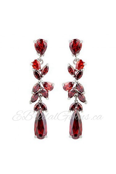 Drop Earrings Couples'/Kid's/Women's Cubic Zirconia Earring Cubic Zirconia