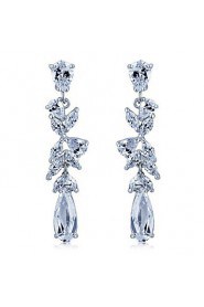 Drop Earrings Couples'/Kid's/Women's Cubic Zirconia Earring Cubic Zirconia