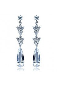 Drop Earrings Couples'/Kid's/Women's Cubic Zirconia Earring Cubic Zirconia