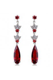 Drop Earrings Couples'/Kid's/Women's Cubic Zirconia Earring Cubic Zirconia