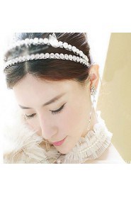 Bride's Rhinestone Forehead Wedding Headbands 1 PC