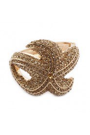 Women's Cuff Bracelet Alloy Rhinestone