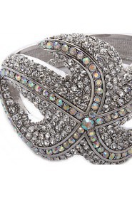 Women's Cuff Bracelet Alloy Rhinestone