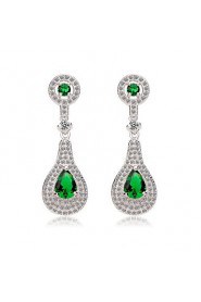 Drop Earrings Women's Cubic Zirconia Earring Cubic Zirconia