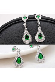 Drop Earrings Women's Cubic Zirconia Earring Cubic Zirconia