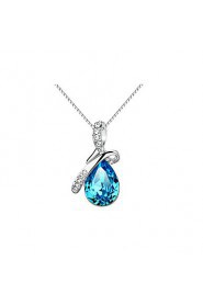 Women's Alloy Necklace Anniversary / Birthday / Gift / Party / Daily / Causal / Office & Career / Outdoor Cubic Zirconia