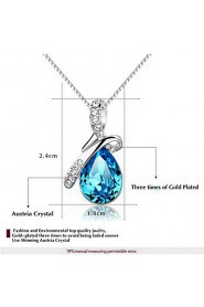 Women's Alloy Necklace Anniversary / Birthday / Gift / Party / Daily / Causal / Office & Career / Outdoor Cubic Zirconia