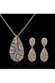 Jewelry Set Women's Anniversary / Wedding / Engagement / Birthday / Party / Special Occasion Jewelry Sets Cubic Zirconia / AlloyCubic