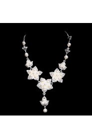 Jewelry Set Women's Anniversary / Wedding / Engagement / Birthday / Gift / Party / Special Occasion Jewelry Sets AlloyImitation Pearl /