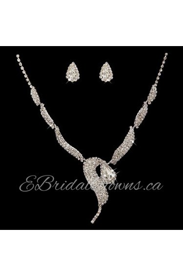 Jewelry Set Women's Anniversary / Wedding / Engagement / Birthday / Special Occasion Jewelry Sets Cubic Zirconia / Alloy Cubic Zirconia