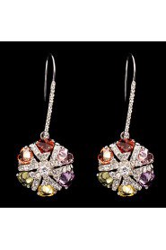 Drop Earrings Women's Cubic Zirconia/Alloy Earring