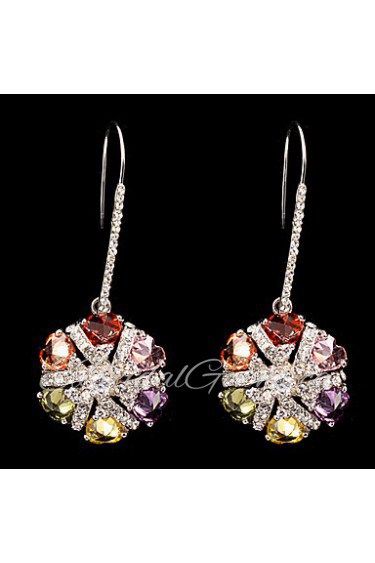 Drop Earrings Women's Cubic Zirconia/Alloy Earring