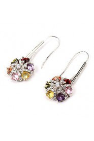 Drop Earrings Women's Cubic Zirconia/Alloy Earring