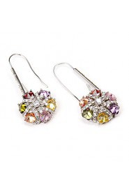 Drop Earrings Women's Cubic Zirconia/Alloy Earring