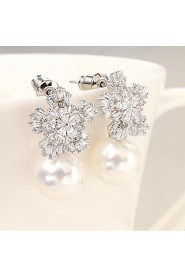 Stud Earrings Women's Cubic Zirconia Earring Cubic Zirconia