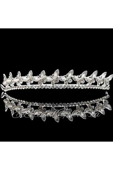 Women Rhinestone/Alloy/Imitation Pearl Tiaras With Wedding/Party Headpiece
