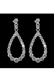 Drop Earrings Women's Cubic Zirconia/Alloy Earring