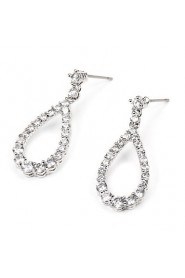 Drop Earrings Women's Cubic Zirconia/Alloy Earring