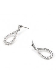 Drop Earrings Women's Cubic Zirconia/Alloy Earring