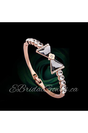 Women's Chain Bracelet Gold / Alloy Rhinestone