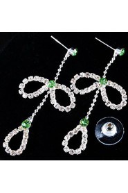 Jewelry Set Women's Birthday / Gift / Party / Special Occasion Jewelry Sets Alloy Rhinestone Necklaces / Earrings As the Picture