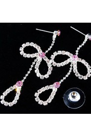 Jewelry Set Women's Birthday / Gift / Party / Special Occasion Jewelry Sets Alloy Rhinestone Necklaces / Earrings As the Picture