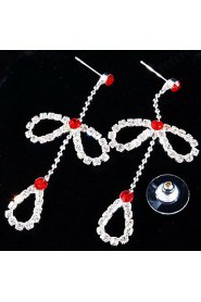 Jewelry Set Women's Birthday / Gift / Party / Special Occasion Jewelry Sets Alloy Rhinestone Necklaces / Earrings As the Picture