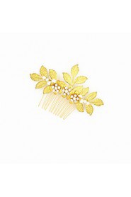 Women's / Flower Girl's Alloy Headpiece-Wedding / Special Occasion Hair Combs 1 Piece