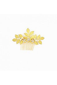 Women's / Flower Girl's Alloy Headpiece-Wedding / Special Occasion Hair Combs 1 Piece