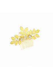 Women's / Flower Girl's Alloy Headpiece-Wedding / Special Occasion Hair Combs 1 Piece