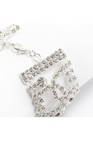 Women's Fashion Bracelet Cubic Zirconia/Alloy Cubic Zirconia