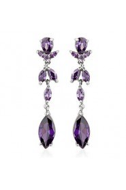 Drop Earrings Couples'/Kid's/Women's Cubic Zirconia Earring Cubic Zirconia