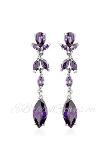 Drop Earrings Couples'/Kid's/Women's Cubic Zirconia Earring Cubic Zirconia