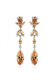 Drop Earrings Couples'/Kid's/Women's Cubic Zirconia Earring Cubic Zirconia