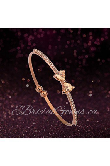 Women's Chain Bracelet Alloy Rhinestone