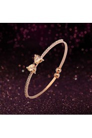 Women's Chain Bracelet Alloy Rhinestone