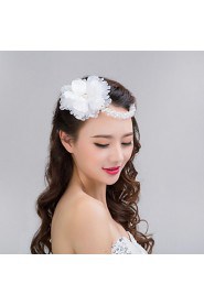 Bride's Flower Crystal Forehead Wedding Headdress Hair Accessories 1 PC