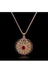 Fashion gold-plated necklace (necklace) (earrings)