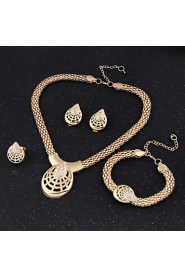 Women's Alloy Jewelry Set Rhinestone