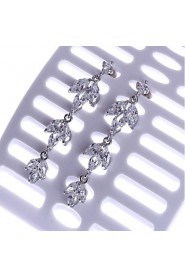 Drop Earrings Couples'/Kid's/Women's Cubic Zirconia Earring Cubic Zirconia