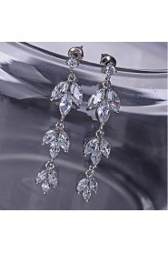 Drop Earrings Couples'/Kid's/Women's Cubic Zirconia Earring Cubic Zirconia