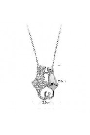 Women's Alloy Necklace Anniversary / Engagement /Party / Daily / Special Occasion / Office & Career / OutdoorCubic